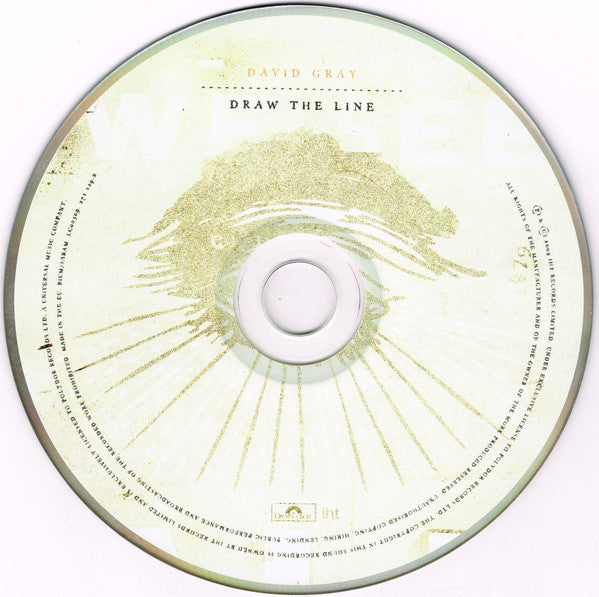 David Gray : Draw The Line (CD, Album, UK )