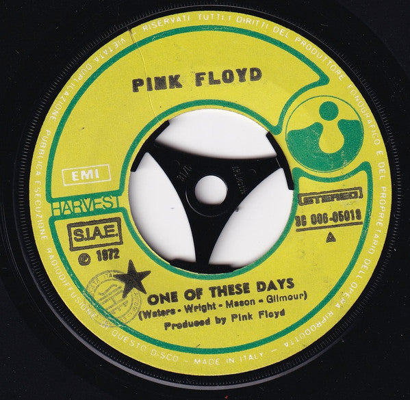 Pink Floyd : One Of These Days / Fearless (7", Single)