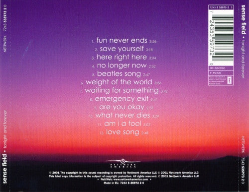 Sense Field : Tonight And Forever (CD, Album)