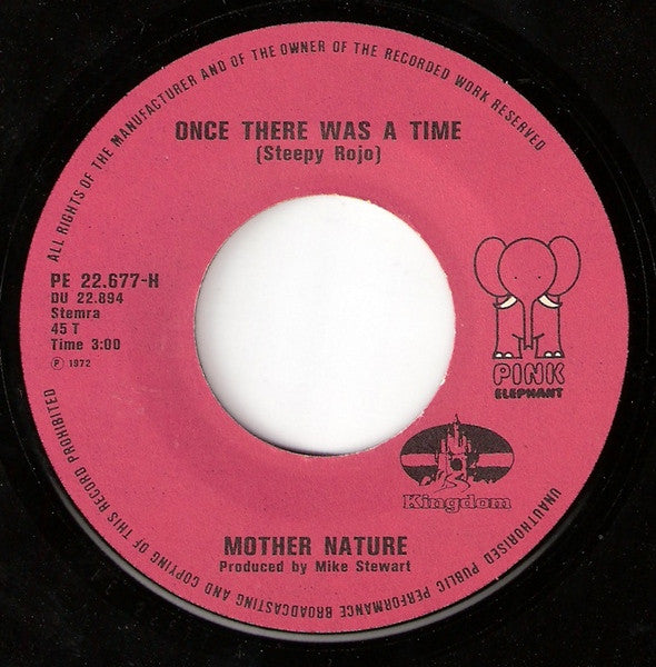 Mother Nature (2) : Once There Was A Time (7", Single)