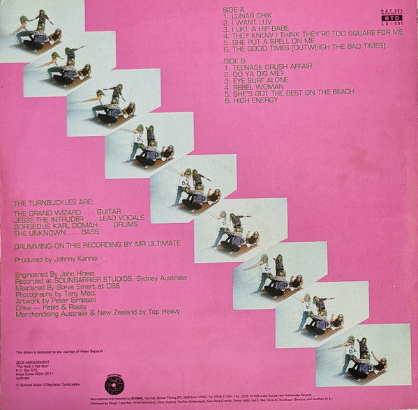 Psychotic Turnbuckles : Pharoahs Of The Far Out (LP, Album)