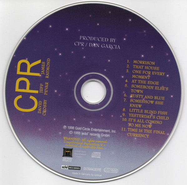 CPR : CPR (CD, Album)
