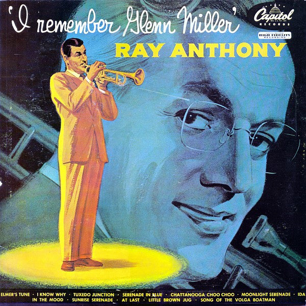 Ray Anthony : I Remember Glenn Miller (LP, Album, Mono, RE)