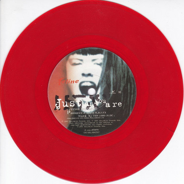 Feline (2) : Just As You Are (7", Red)