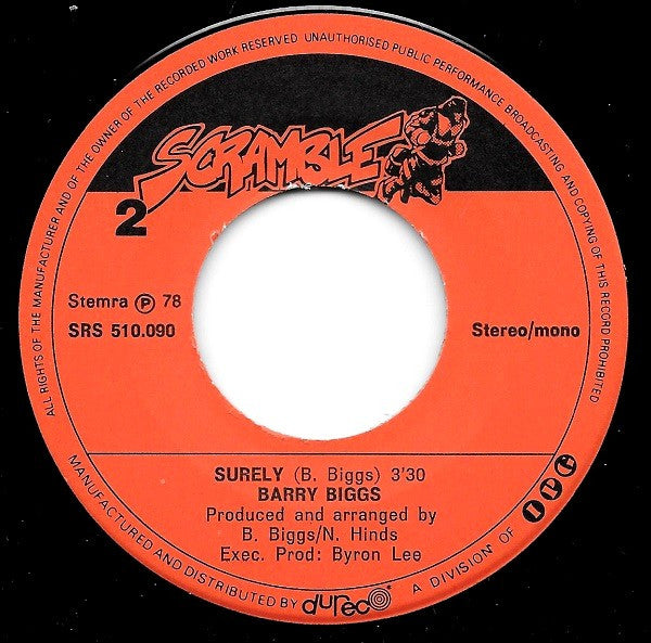 Barry Biggs : Give Me A Call (7", Single)