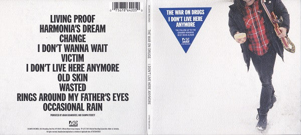 The War On Drugs : I Don't Live Here Anymore (CD, Album)