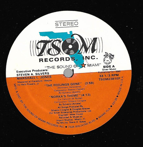 Sylvano : The Feelings Gone / Norka's Theme (12")