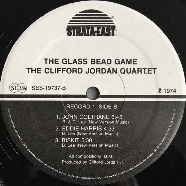 Clifford Jordan Quartet : Glass Bead Games (2xLP, Album, RE)