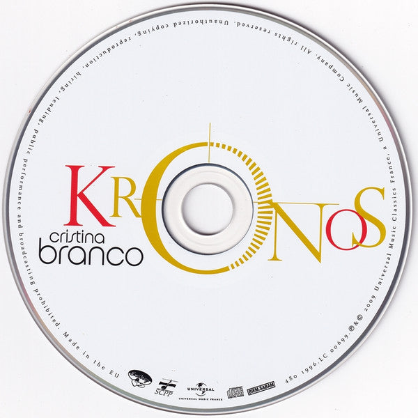 Cristina Branco : Kronos (CD, Album)