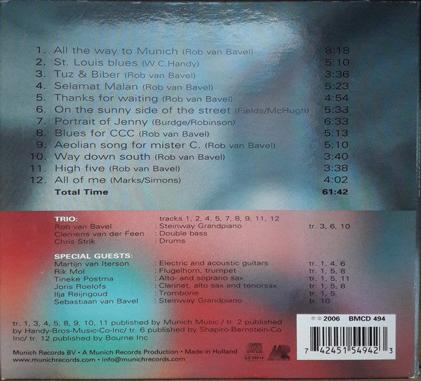 Rob Van Bavel : Generations (CD, Album)