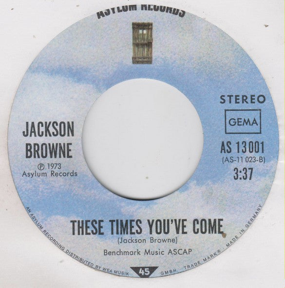 Jackson Browne : Redneck Friend (7")