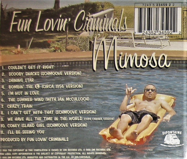Fun Lovin' Criminals : Mimosa (CD, Comp)