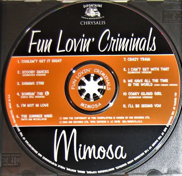 Fun Lovin' Criminals : Mimosa (CD, Comp)