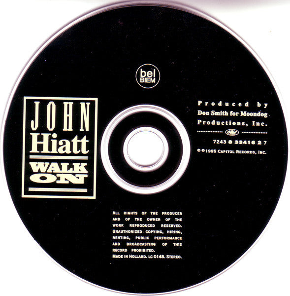 John Hiatt : Walk On (CD, Album)