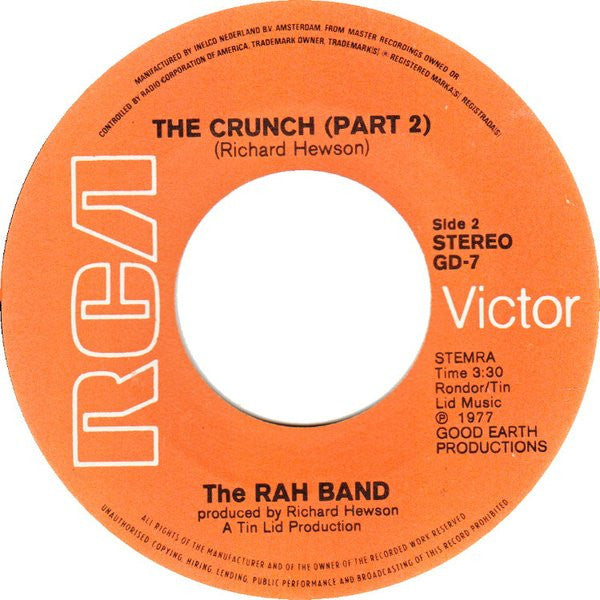 RAH Band : The Crunch (7")