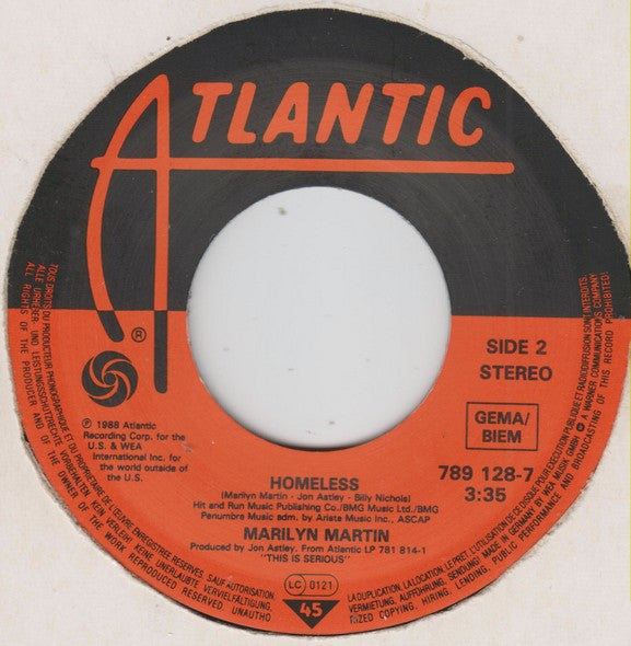 Marilyn Martin : Possessive Love (7", Single, Pap)