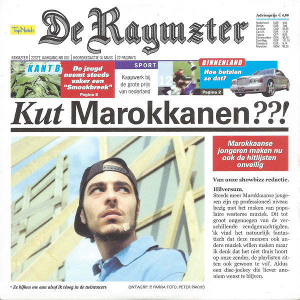Raymzter : Kut Marokkanen (CD, Single, Copy Prot.)