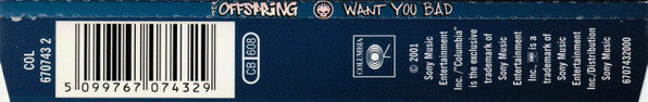 The Offspring : Want You Bad (CD, Maxi)