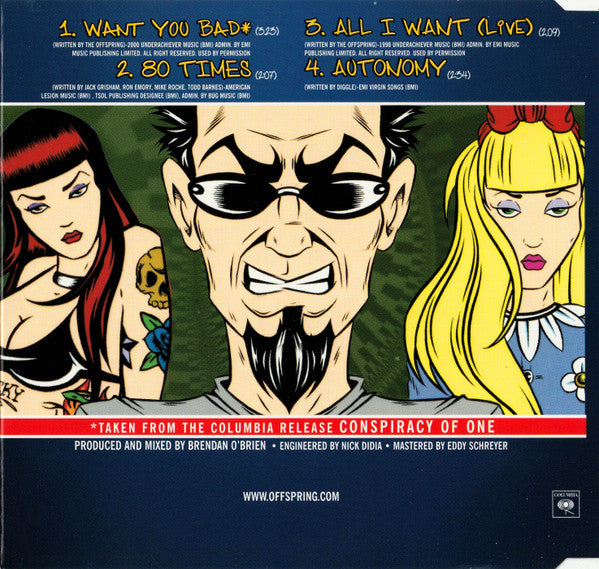 The Offspring : Want You Bad (CD, Maxi)