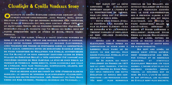 Clearlight, Cyrille Verdeaux : Visions (CD, Album, RE)