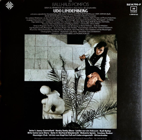Udo Lindenberg Und Das Panikorchester : Ball Pompös (LP, Album, Gat)