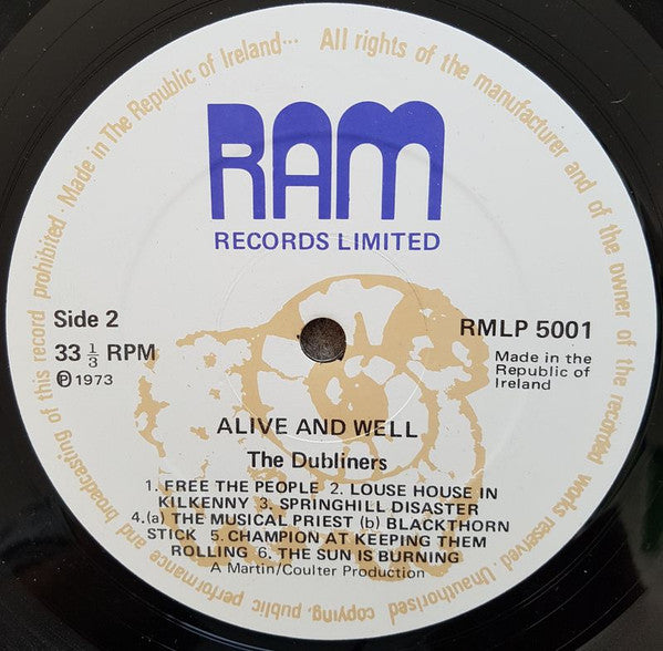 The Dubliners : Alive And Well (LP)