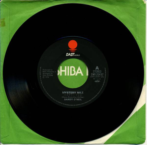 Sandy O'Neil = Sandy O'Neil, Allan McGee Orchestra = Allan McGee Orchestra : ミステリー・ナイル = Mystery Nile (7", Single)