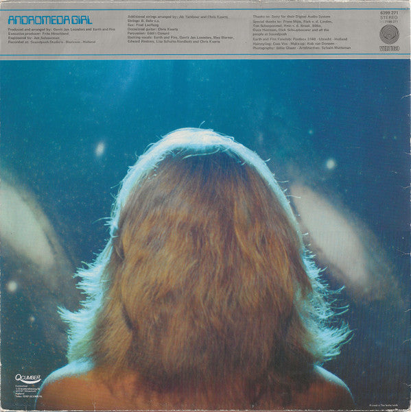 Earth And Fire : Andromeda Girl (LP, Album)