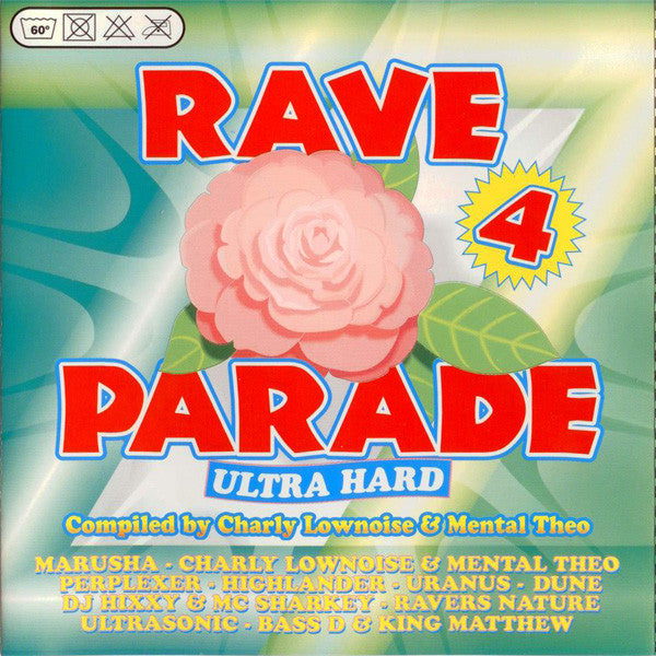 Charly Lownoise & Mental Theo : Rave Parade 4 - Ultra Hard (2xCD, Comp)