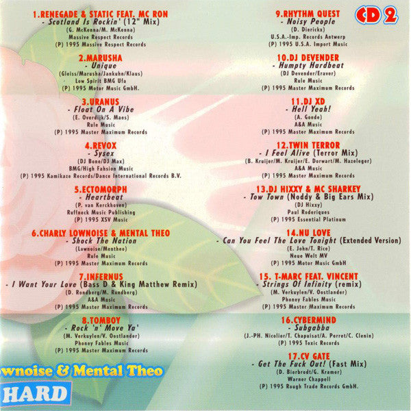 Charly Lownoise & Mental Theo : Rave Parade 4 - Ultra Hard (2xCD, Comp)