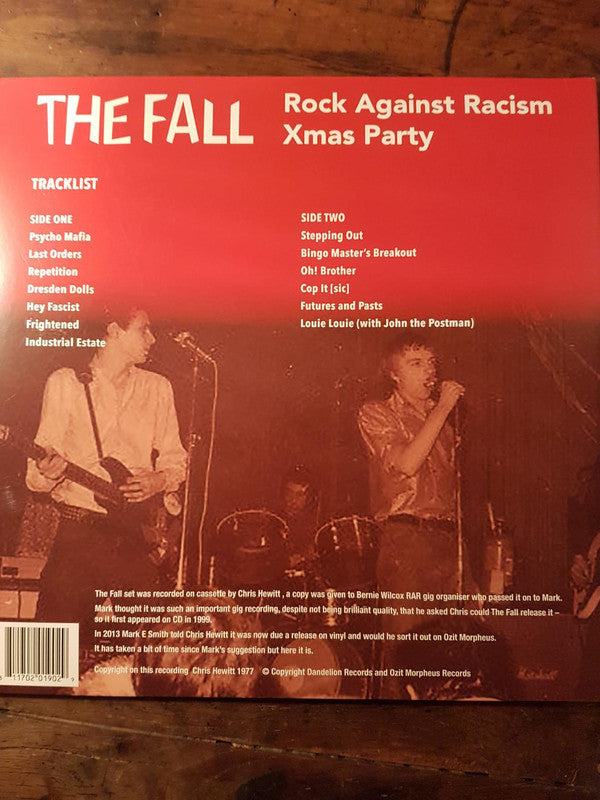 The Fall : Rock Against Racism Xmas Party (LP, Ltd, Unofficial, Gat)