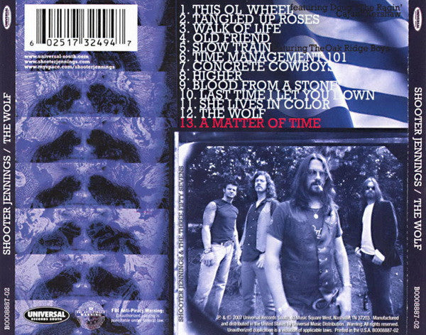 Shooter Jennings : The Wolf (LP + CD, Album)