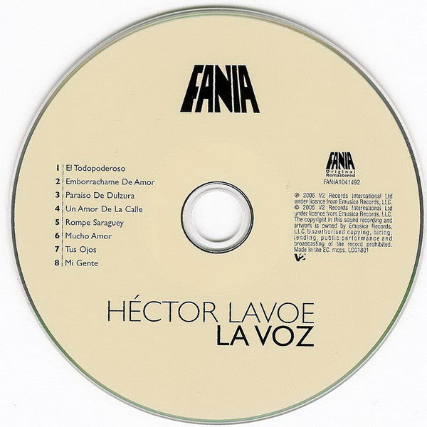 Hector Lavoe : La Voz (CD, Album, RE)