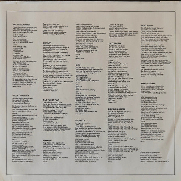 Vinnie Vincent Invasion : All Systems Go (LP, Album)