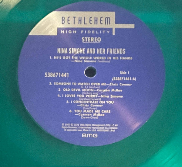 Nina Simone, Chris Connor, Carmen McRae : Nina Simone And Her Friends An Intimate Variety Of Vocal Charm (LP, Comp, RE, Gre)