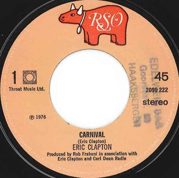 Eric Clapton : Carnival (7", Single)
