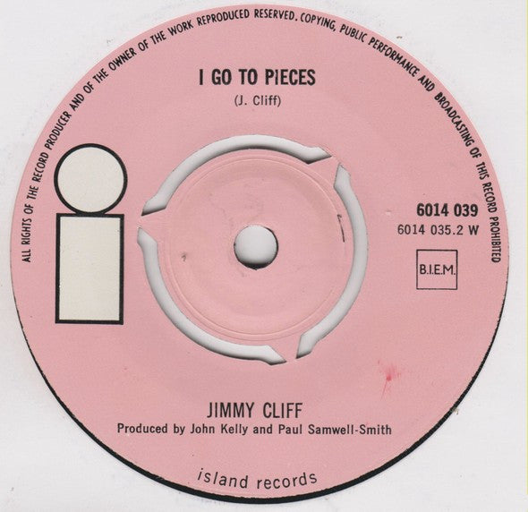 Jimmy Cliff : Synthetic World (7", Single)