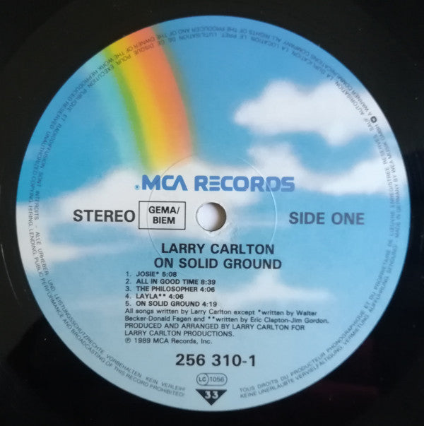 Larry Carlton : On Solid Ground (LP, Album)