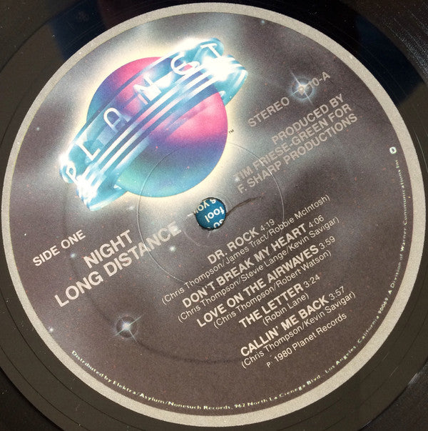 Night : Long Distance (LP, Album)