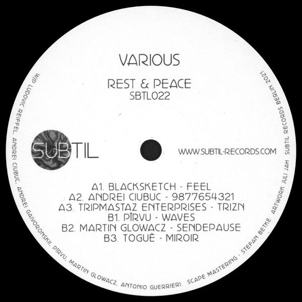 Various : Rest & Peace (12")
