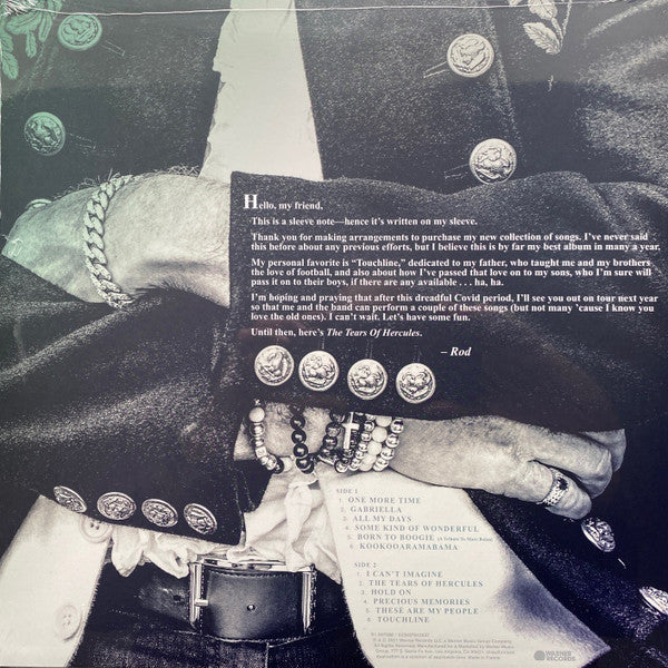 Rod Stewart : The Tears Of Hercules (LP, Album, 180)