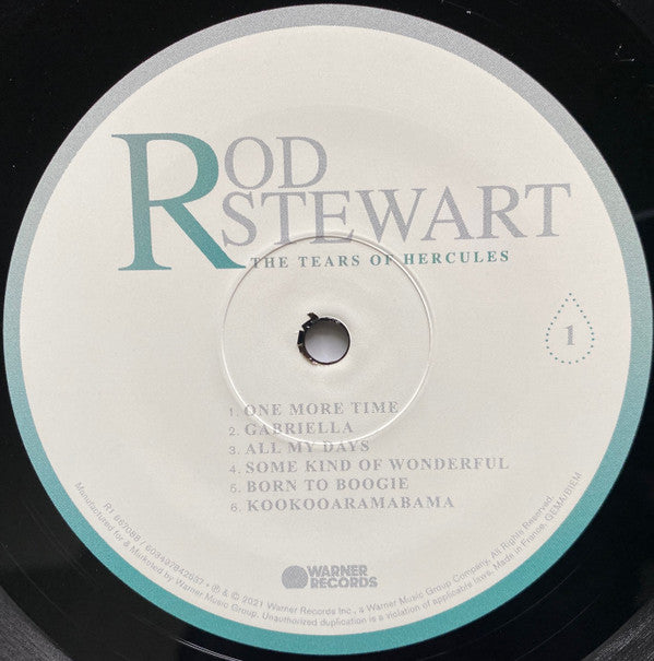 Rod Stewart : The Tears Of Hercules (LP, Album, 180)