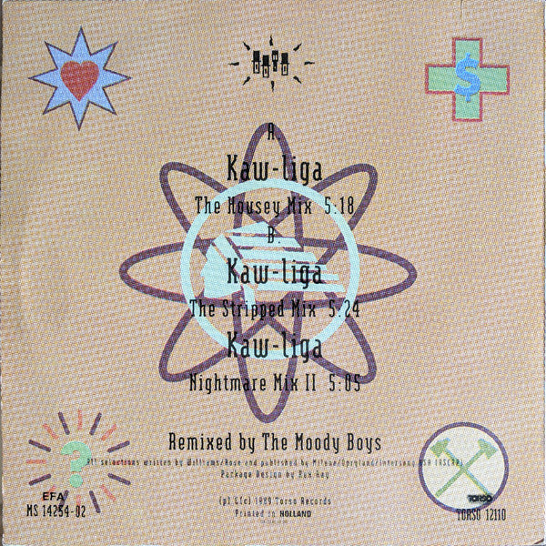 The Residents : Kaw-Liga  Housey Mix (12", Maxi)