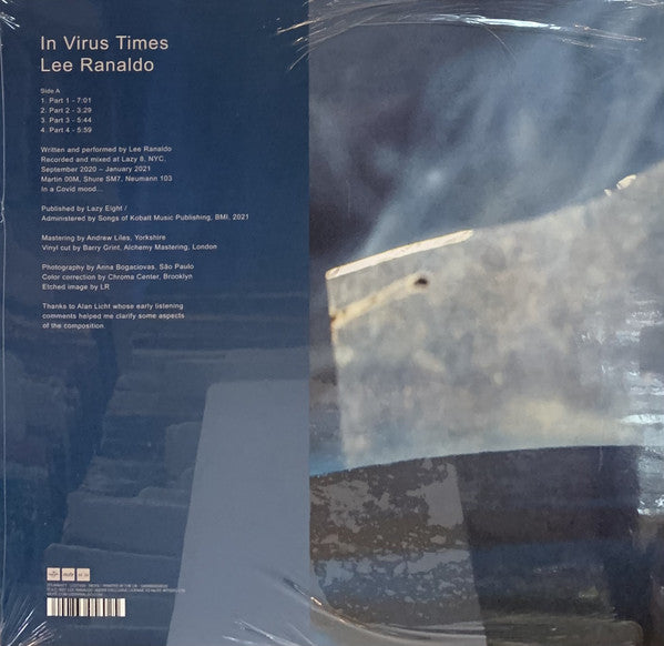 Lee Ranaldo : In Virus Times (LP, S/Sided, Etch, Ltd, Tur)