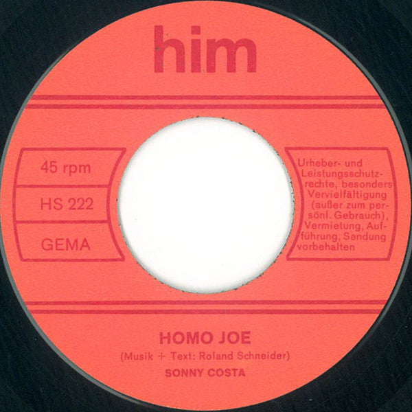 Sonny Costa : Homo Joe / Er (7")