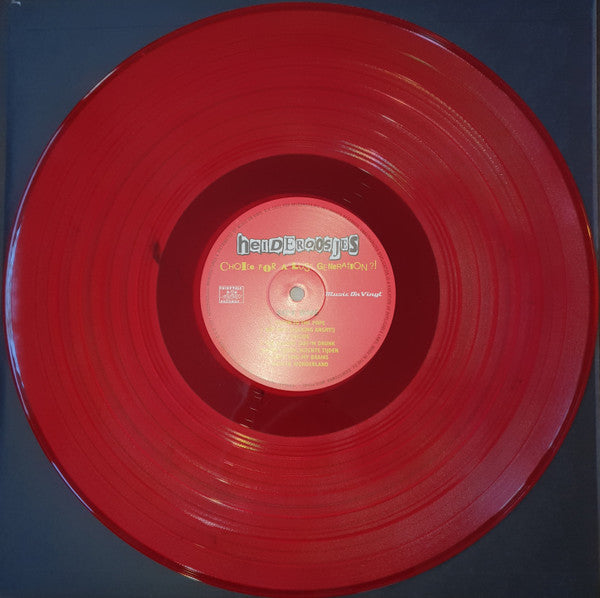 Heideroosjes : Choice For A Lost Generation?! (LP, Album, Num, RE, Red)