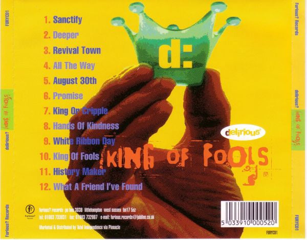 Delirious? : King Of Fools (CD, Album)