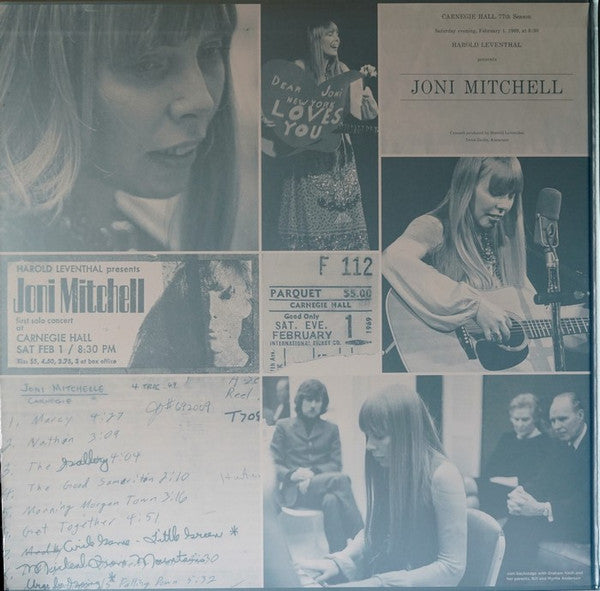Joni Mitchell : Live At Carnegie Hall - 1969 (3xLP, Ltd)