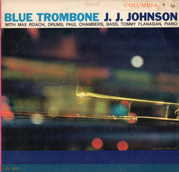 J.J. Johnson : Blue Trombone (LP, Album, Mono)