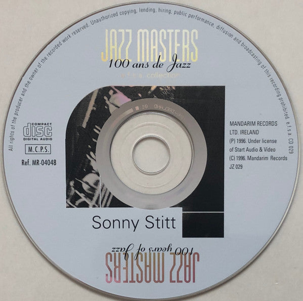 Sonny Stitt : Jazz Masters - Sonny Stitt (CD, Comp)